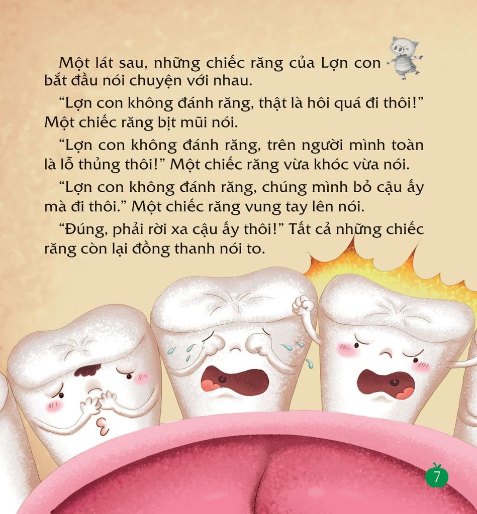 SÁCH DÁN HÌNH DẠY TRẺ THÓI QUEN TỐT-ĐỪNG QUÊN ĐÁNH RĂNG