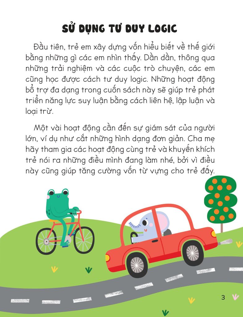 30++ HOẠT ĐỘNG RÈN LUYỆN KỸ NĂNG TƯ DUY CHO TRẺ-SUY LUẬN LOGIC