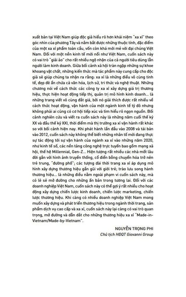 The Luxury Strategy - Chiến Lược Xa Xỉ