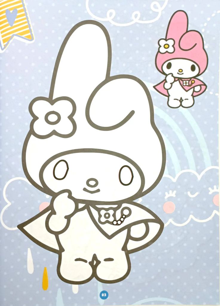 BÉ TÔ MÀU-HELLO KITTY VÀ BẠN BÈ