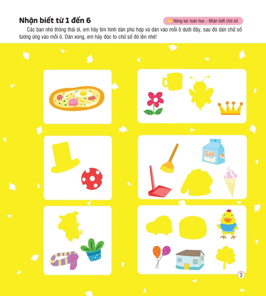 HÌNH DÁN SÁNG TẠO PHÁT TRIỂN IQ VÀ EQ-NÂNG CAO TƯ DUY TOÁN HỌC