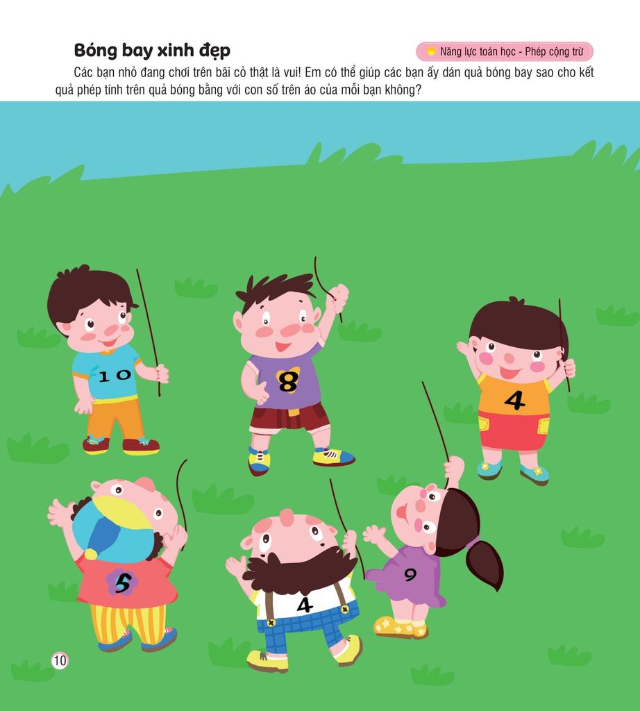 HÌNH DÁN SÁNG TẠO PHÁT TRIỂN IQ VÀ EQ-NÂNG CAO TƯ DUY TOÁN HỌC