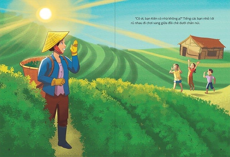 GƯƠNG THIẾU NHI LÀM THEO LỜI BÁC-CẬU BẠN HAM ĐỌC SÁCH