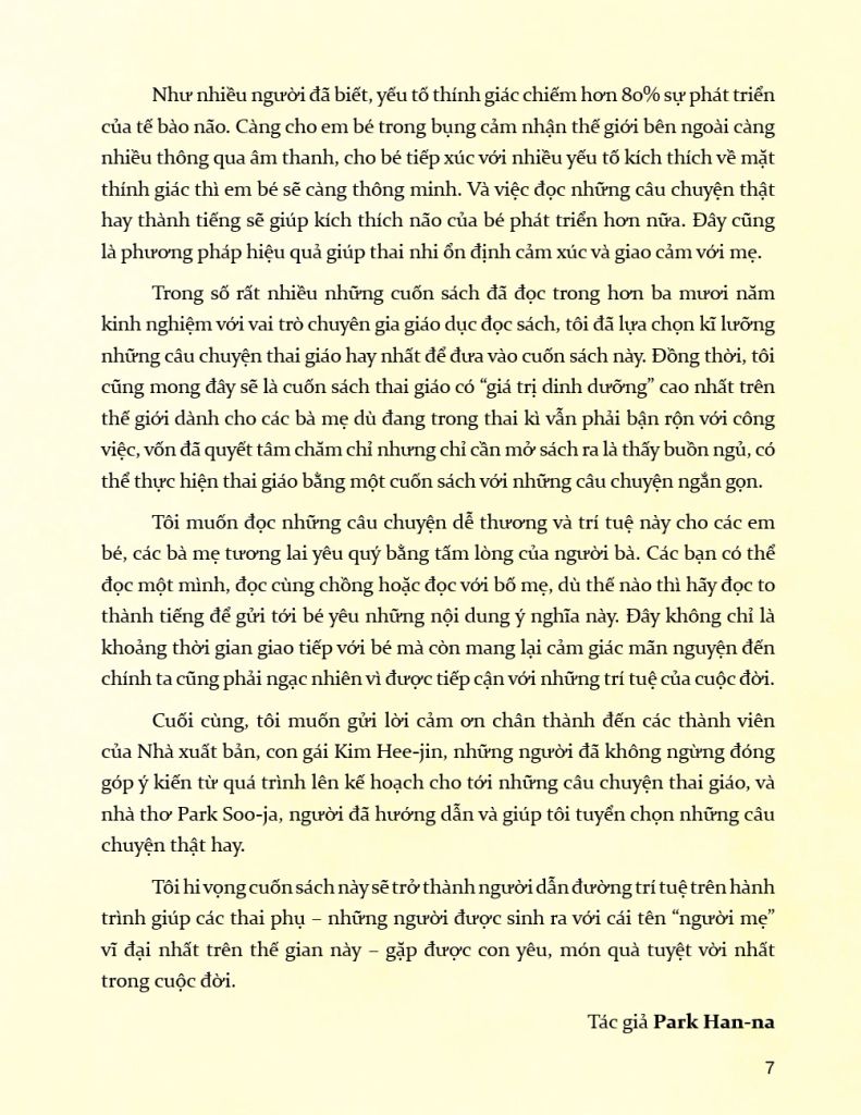 MƯỜI PHÚT MỖI NGÀY THÌ THẦM VỚI CON- NHỮNG CÂU CHUYỆN THAI GIÁO…