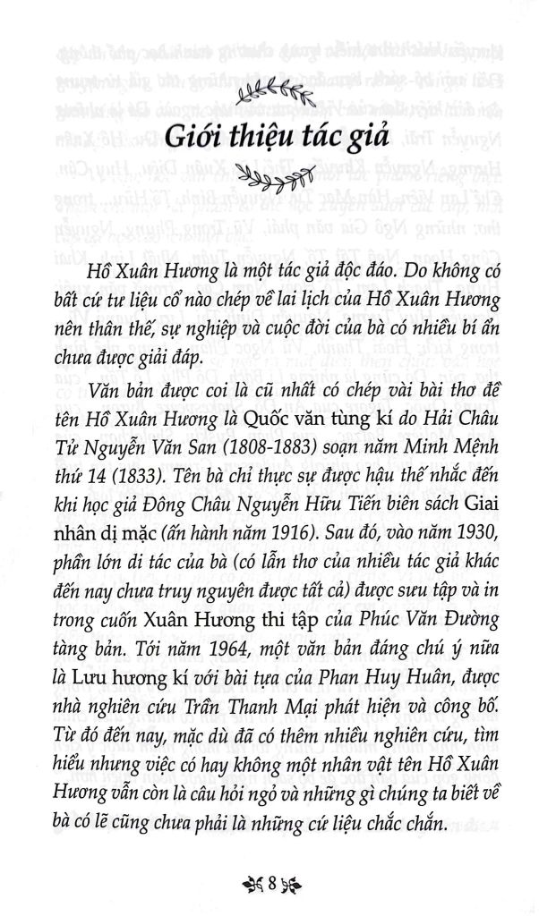 THƠ HỒ XUÂN HƯƠNG