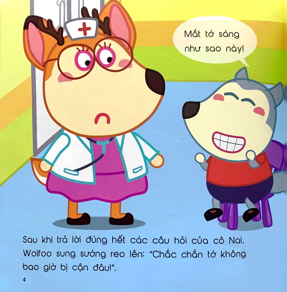 Wolfoo Ehon - Mắt Tinh Anh, Nhìn Thật Nhanh