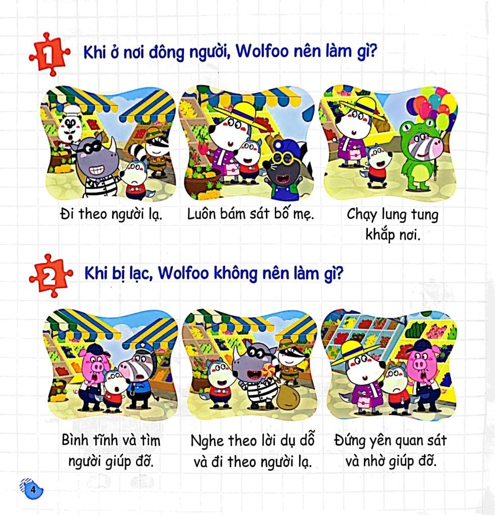Wolfoo Học Cách Bảo Vệ Bản Thân