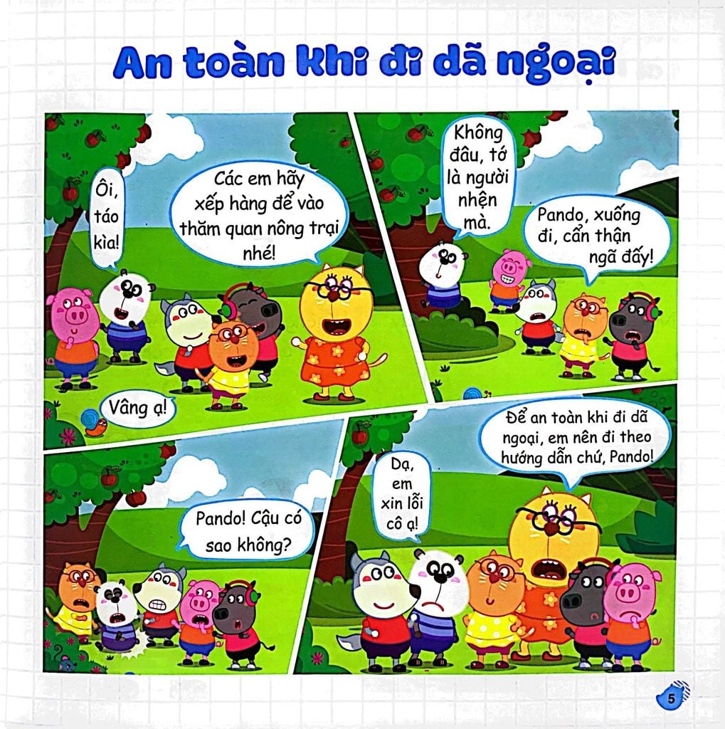Wolfoo Học Cách Bảo Vệ Bản Thân