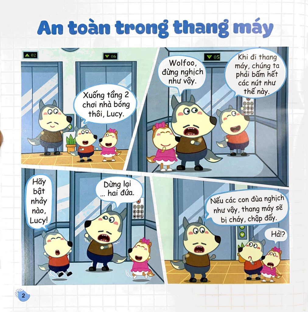 Wolfoo Học Cách Tự Thoát Hiểm