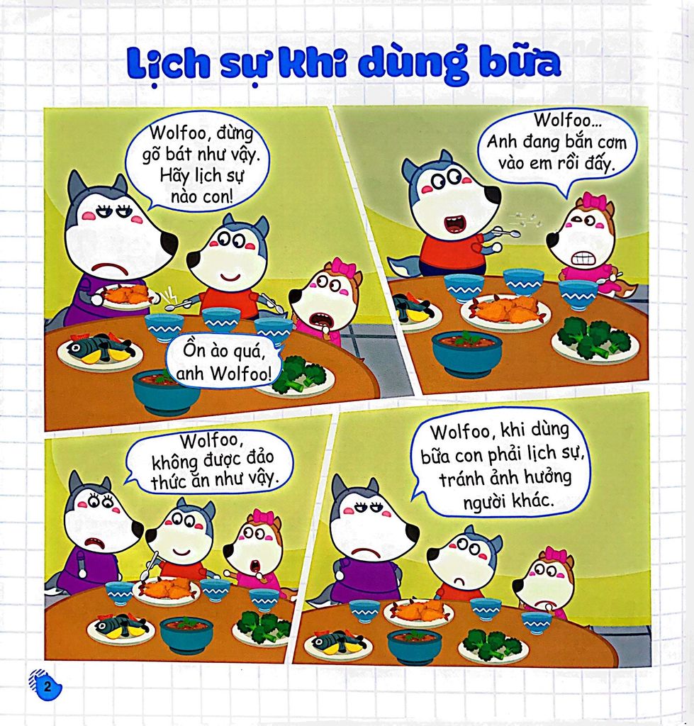 Wolfoo Học Cách Giao Tiếp Ứng Xử