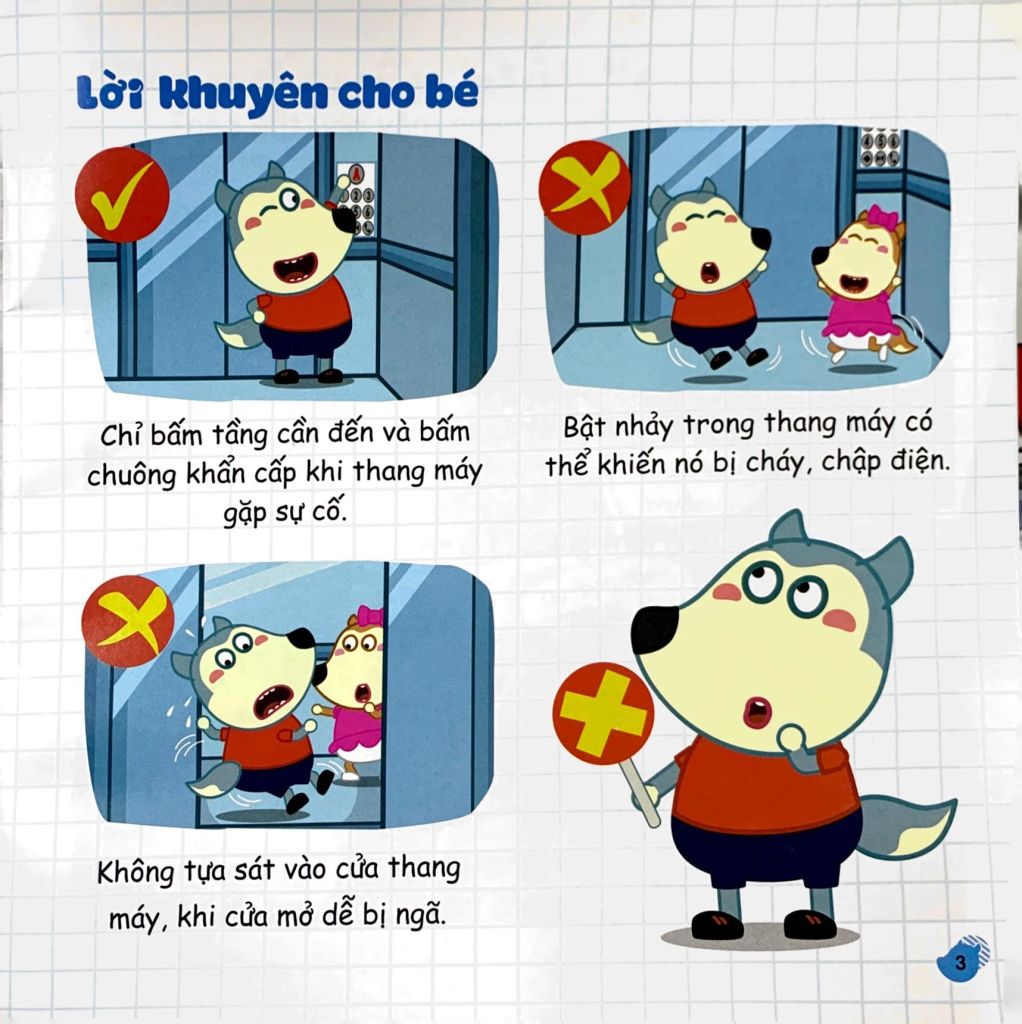 Wolfoo Học Cách Tự Thoát Hiểm