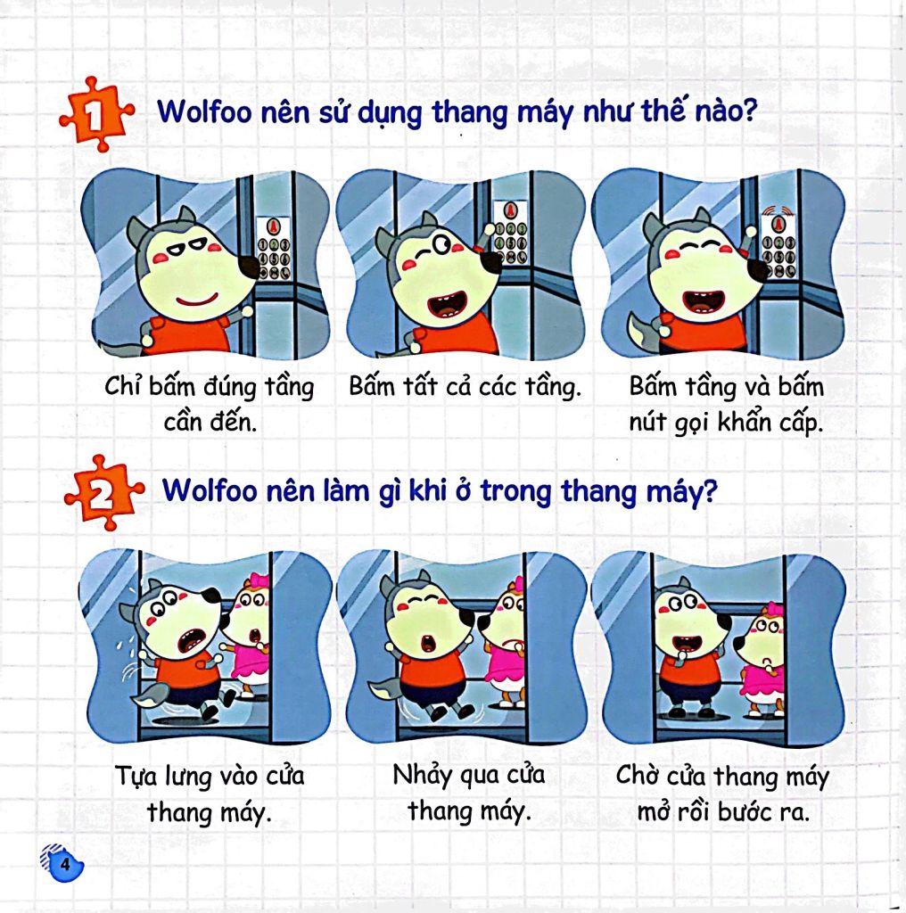 Wolfoo Học Cách Tự Thoát Hiểm