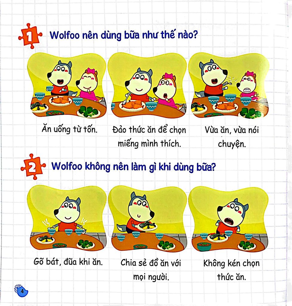 Wolfoo Học Cách Giao Tiếp Ứng Xử