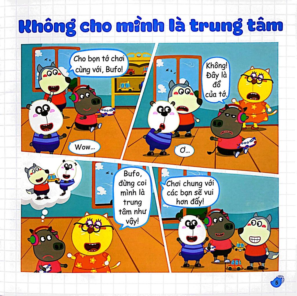 Wolfoo Học Cách Giao Tiếp Ứng Xử
