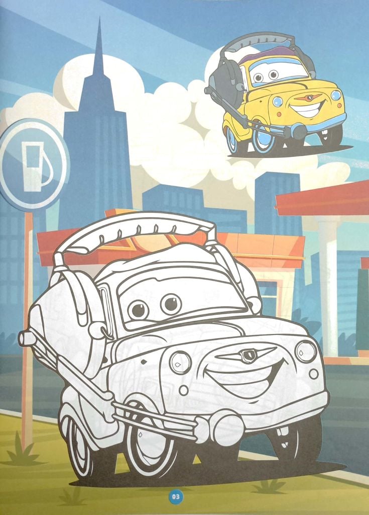 BÉ TÔ MÀU VƯƠNG QUỐC XE HƠI T4