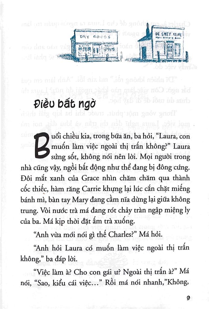 NGÔI NHÀ NHỎ TRÊN THẢO NGUYÊN T7-THỊ TRẤN NHỎ