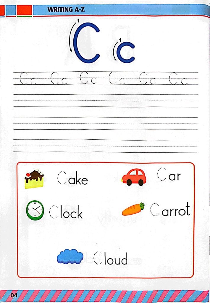 Writing English For Kids - Vở Tập Viết Tiếng Anh Cho Bé - Unit 7