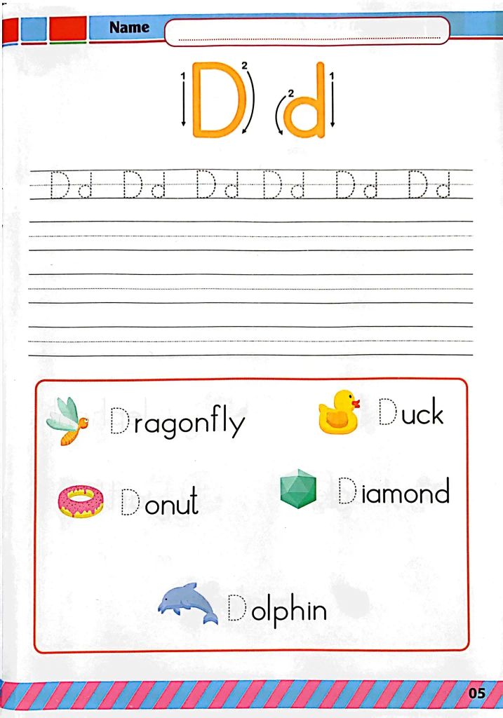 Writing English For Kids - Vở Tập Viết Tiếng Anh Cho Bé - Unit 7