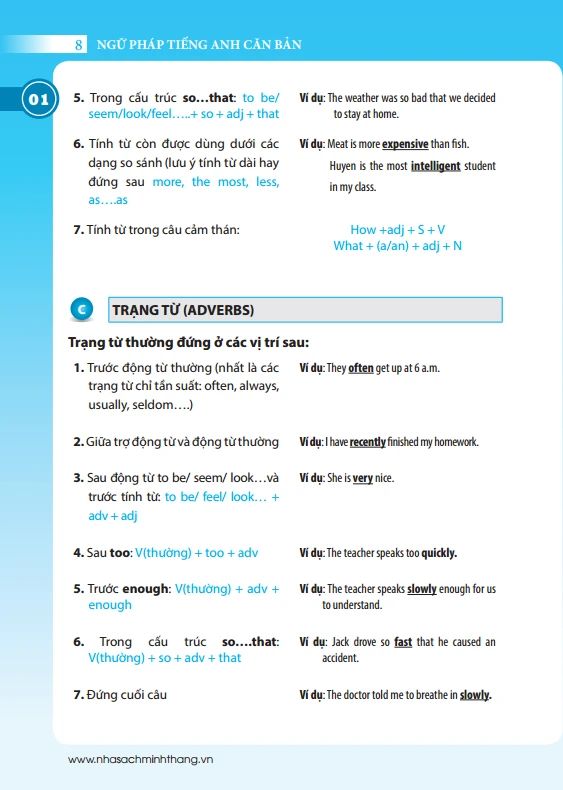 NGỮ PHÁP TIẾNG ANH CĂN BẢN