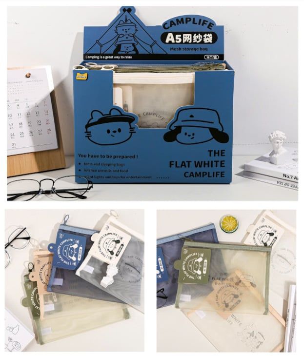 Túi Đựng Hồ Sơ Dây Kéo A5 Mhp070099 H/16 (Thnk085)