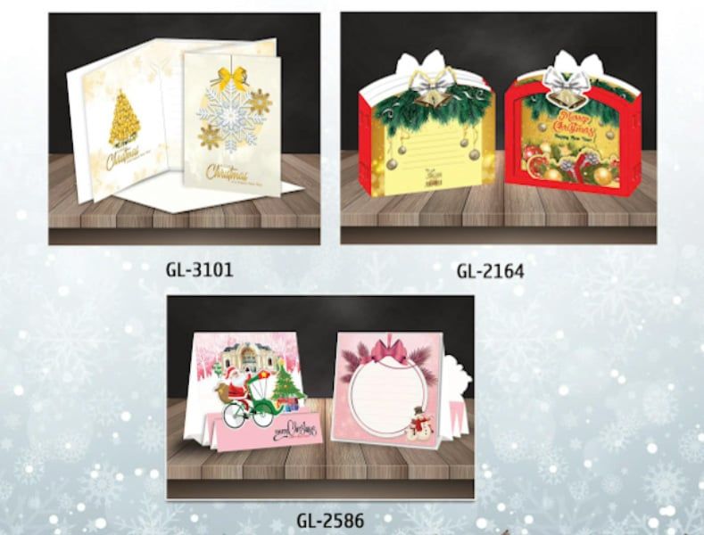 Thiệp Noel Sang Trọng