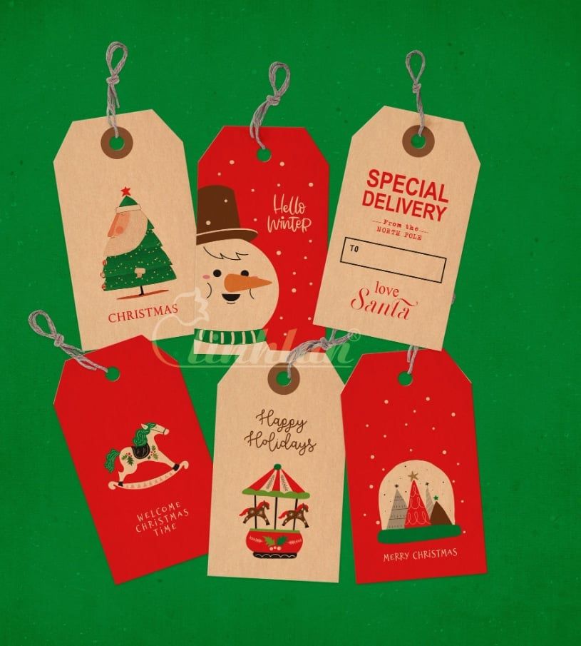 Tag Treo Nhật Noel - S