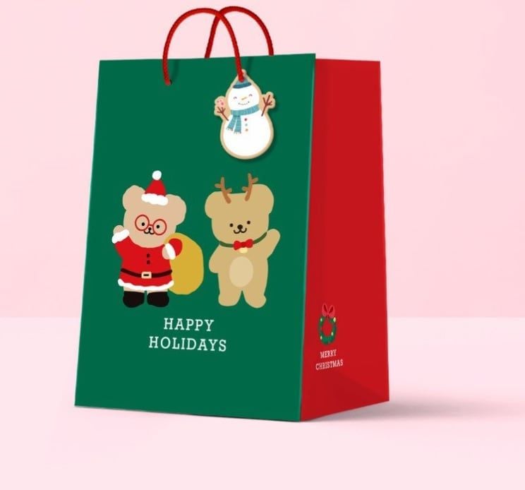 Túi Giáng Sinh Đứng Size M