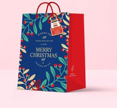 Túi Giáng Sinh Đứng Size XL