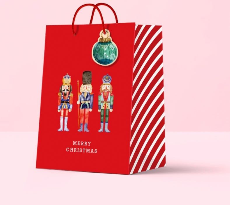 Túi Giáng Sinh Đứng Size XXL