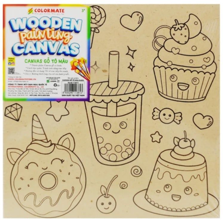 Canvas Gỗ In Hình 8x10