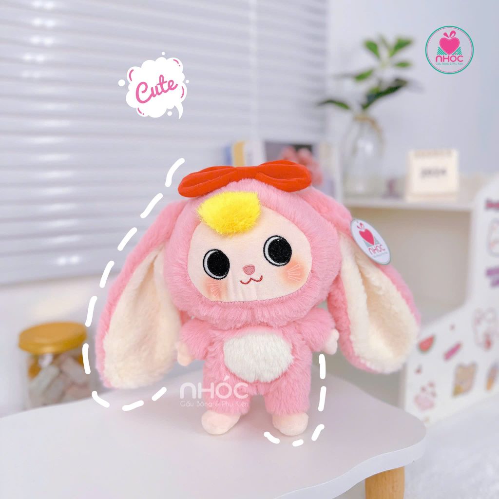 TB Bé Ba Cosplay Thỏ Tai Dài Hồng 20120 (G.Shop)