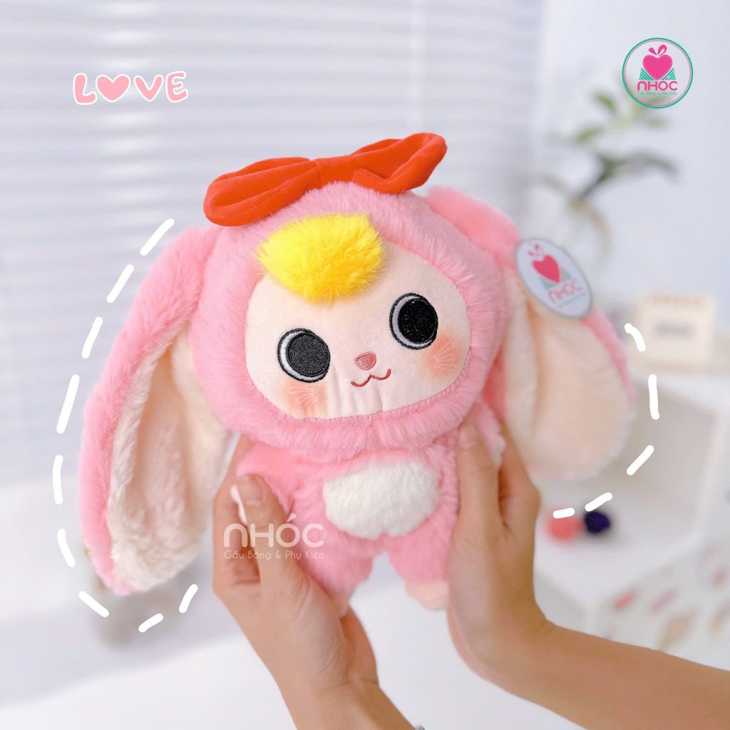 TB Bé Ba Cosplay Thỏ Tai Dài Hồng 20120 (G.Shop)