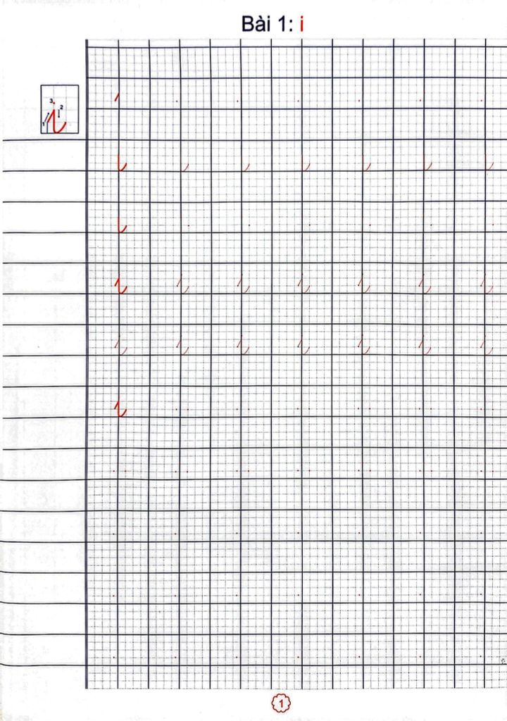 BÉ TẬP VIẾT CHỮ CÁI - NHÓM CHỮ CÓ NÉT TƯƠNG ĐỒNG