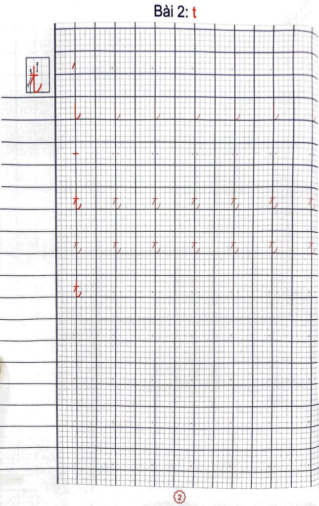 BÉ TẬP VIẾT CHỮ CÁI - NHÓM CHỮ CÓ NÉT TƯƠNG ĐỒNG