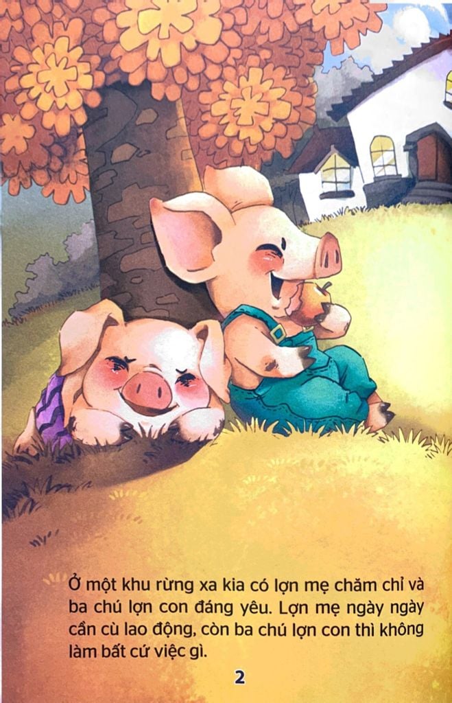 BA CHÚ HEO CON-TRUYỆN CỔ TÍCH KINH ĐIỂN THẾ GIỚI HAY NHẤT