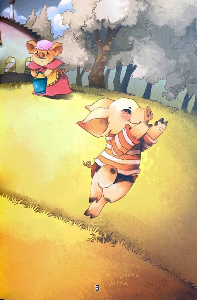 BA CHÚ HEO CON-TRUYỆN CỔ TÍCH KINH ĐIỂN THẾ GIỚI HAY NHẤT