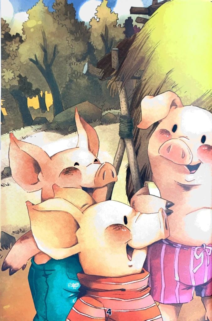 BA CHÚ HEO CON-TRUYỆN CỔ TÍCH KINH ĐIỂN THẾ GIỚI HAY NHẤT