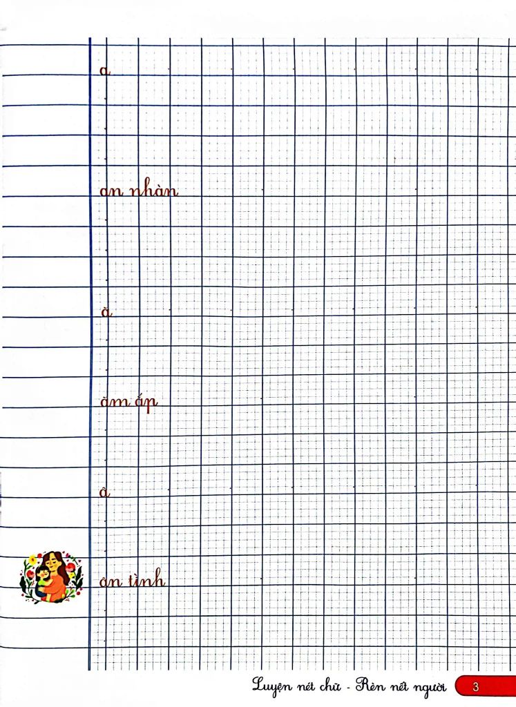 HÀNH TRANG CHO BÉ VÀO LỚP 1 - LUYỆN VIẾT CHỮ ĐẸP