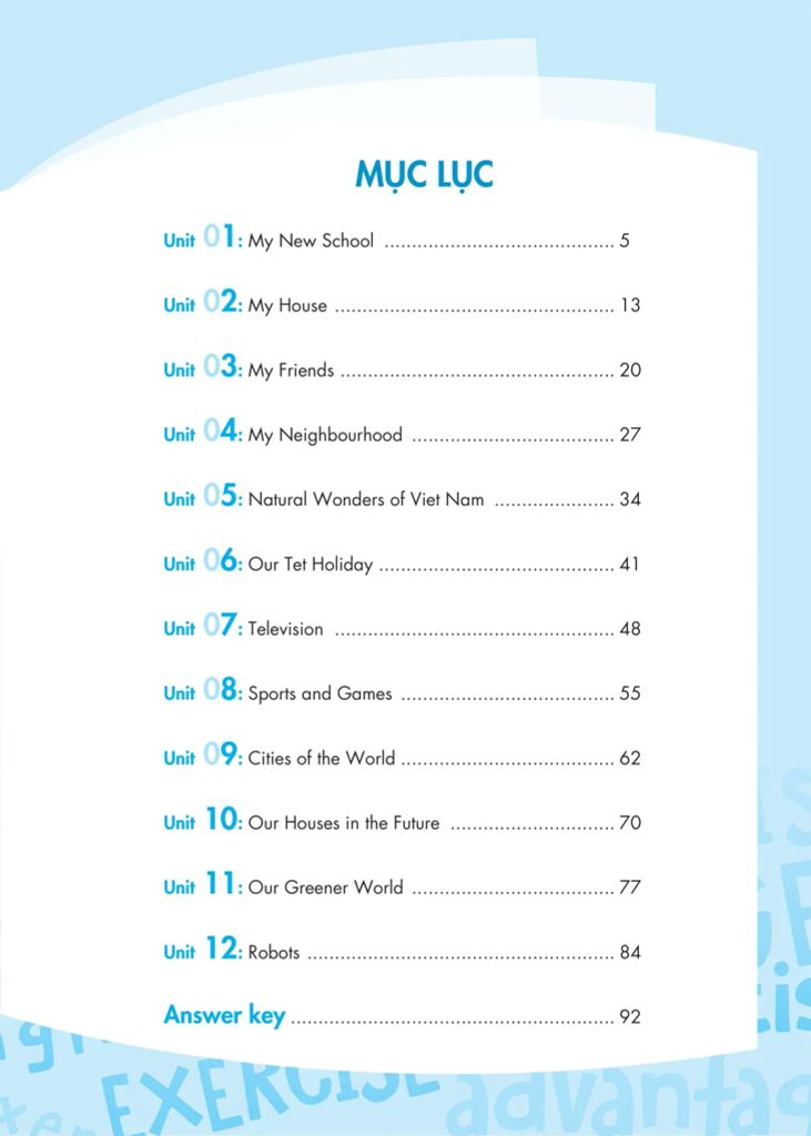 BỔ TRỢ NÂNG CAO 4 KỸ NĂNG TIẾNG ANH NGHE NÓI ĐỌC VIẾT 6