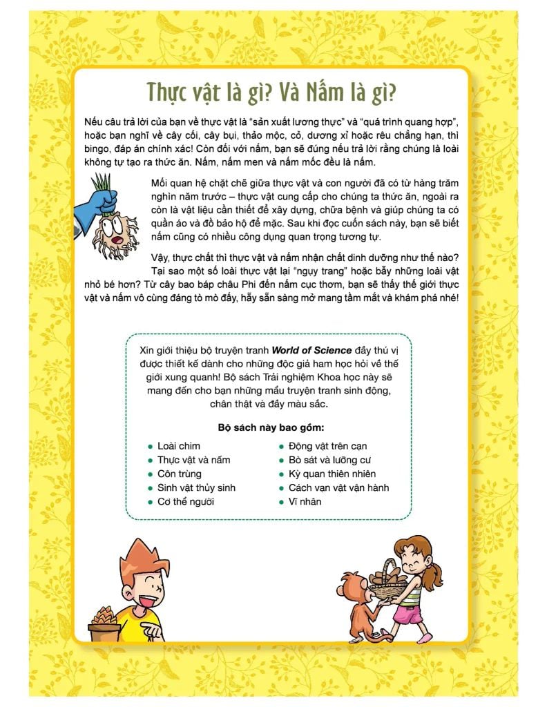 World Of Science - Làm Bạn Với Khoa Học - Những Bí Ẩn Về Thực Vật Và Nấm