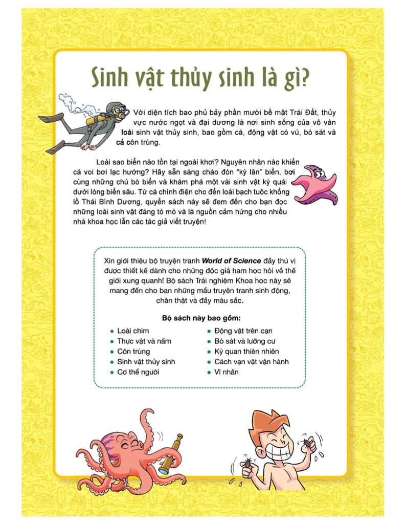 World Of Science - Làm Bạn Với Khoa Học - Những Bí Ẩn Về Sinh Vật Thủy Sinh