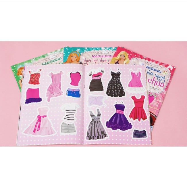 DÁN HÌNH THIẾT KẾ THỜI TRANG CÔNG CHÚA T2