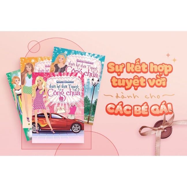 DÁN HÌNH THIẾT KẾ THỜI TRANG CÔNG CHÚA T2