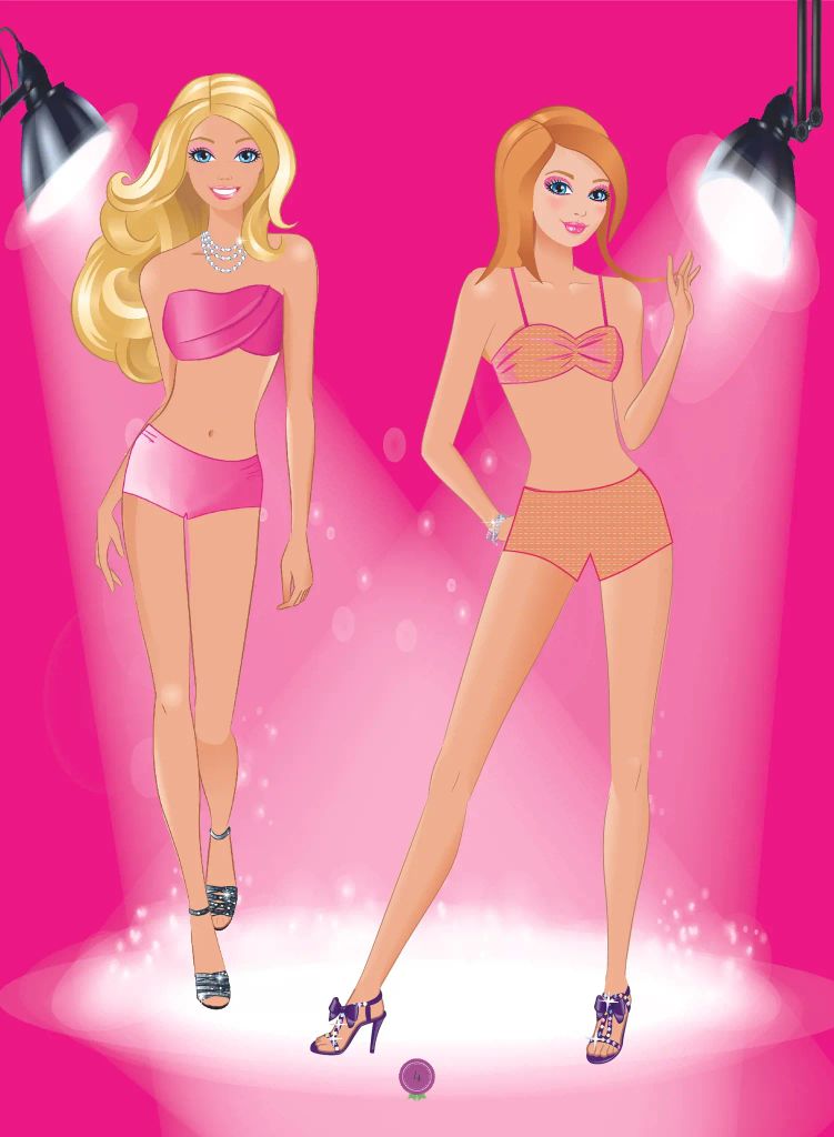 DÁN HÌNH THIẾT KẾ THỜI TRANG CÔNG CHÚA T4