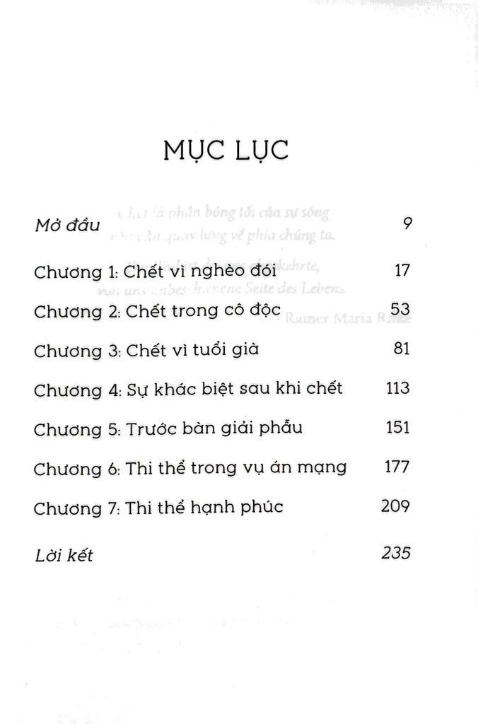 Sự Trung Thực Của Xác Chết - Ghi Chép Của Một Nhà Pháp Y