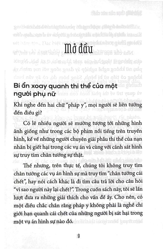 Sự Trung Thực Của Xác Chết - Ghi Chép Của Một Nhà Pháp Y
