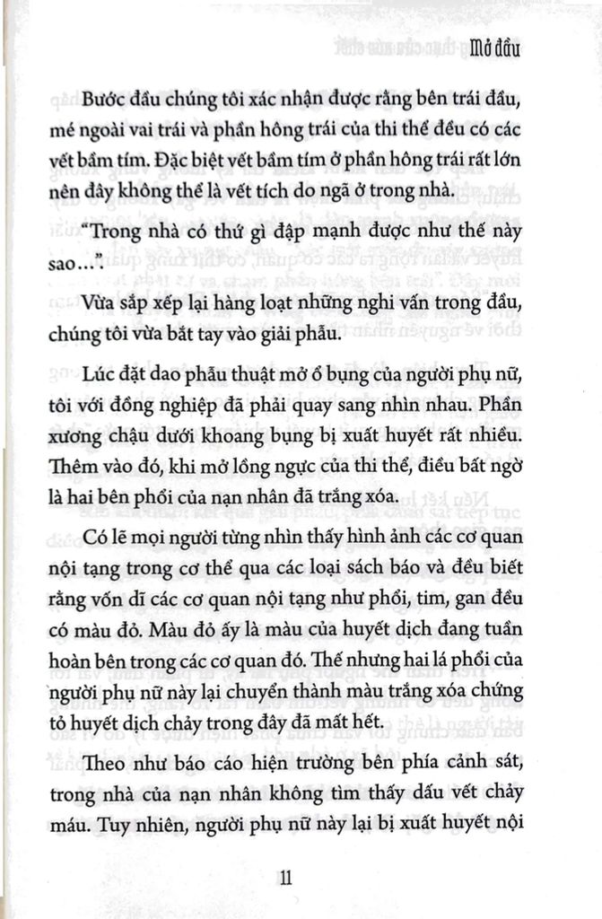 Sự Trung Thực Của Xác Chết - Ghi Chép Của Một Nhà Pháp Y