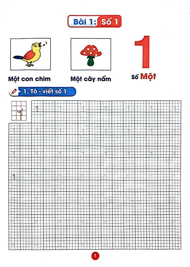 TỦ SÁCH BÉ VÀO LỚP 1 - LÀM QUEN VỚI CHỮ SỐ VÀ TOÁN