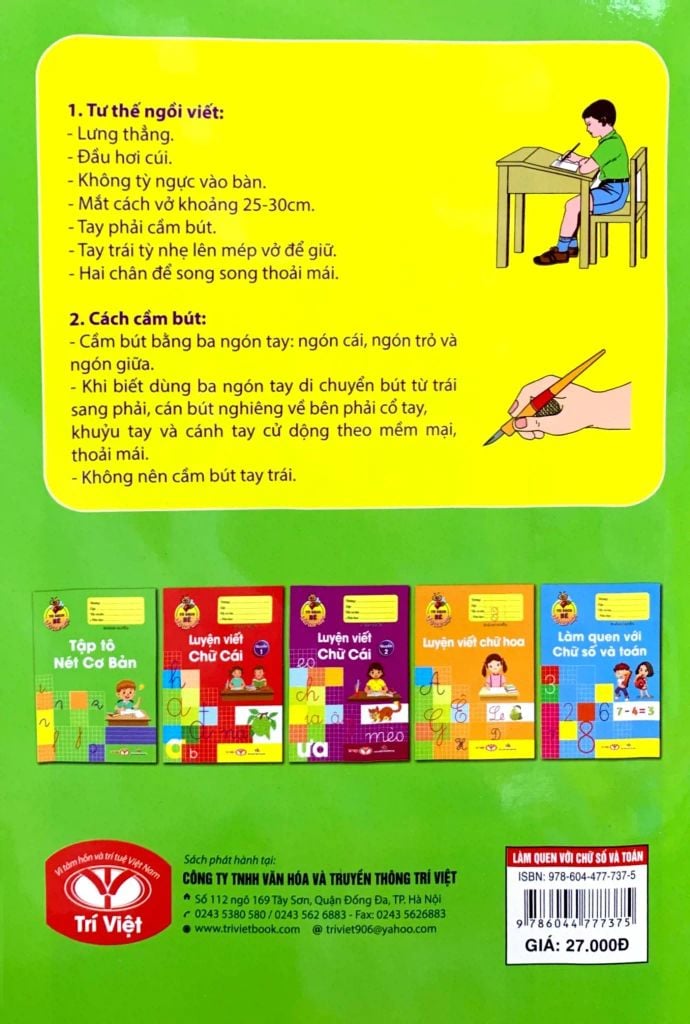 TỦ SÁCH BÉ VÀO LỚP 1 - LÀM QUEN VỚI CHỮ SỐ VÀ TOÁN