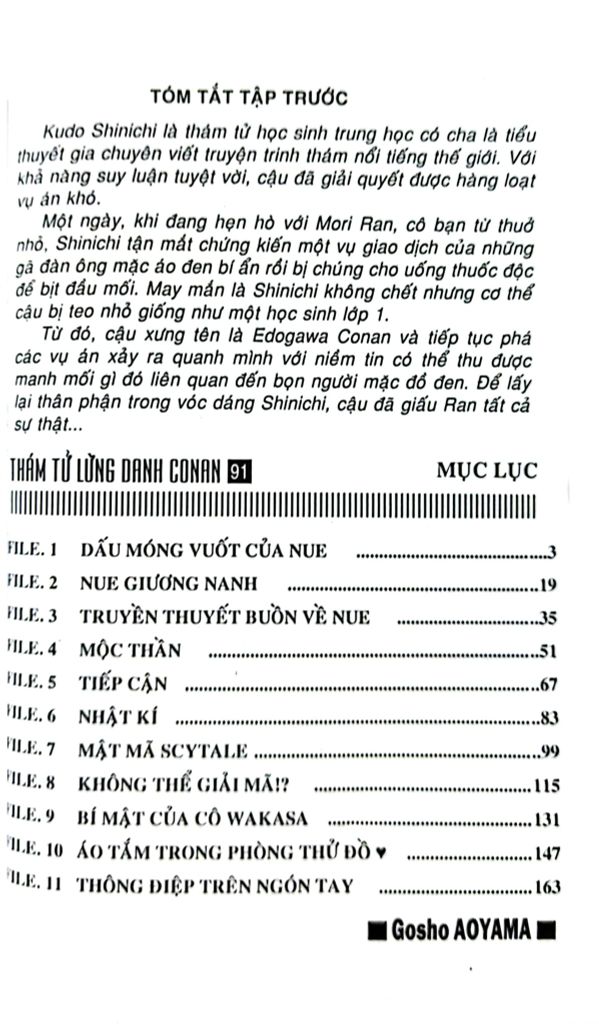 THÁM TỬ LỪNG DANH CONAN T91
